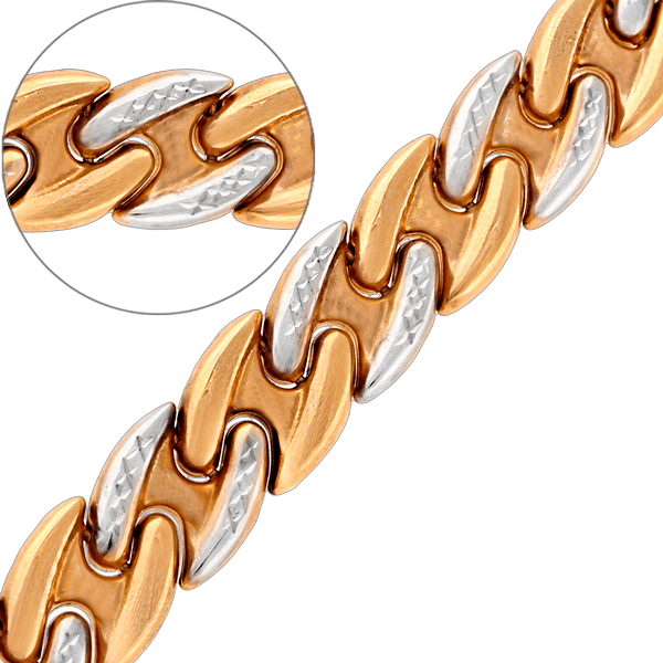 Золотой браслет Ролекс 44 детальное изображение ювелирного изделия Золотой браслет Ролекс