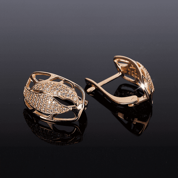 Серьги из золота  массивные Серьги из золота  массивные