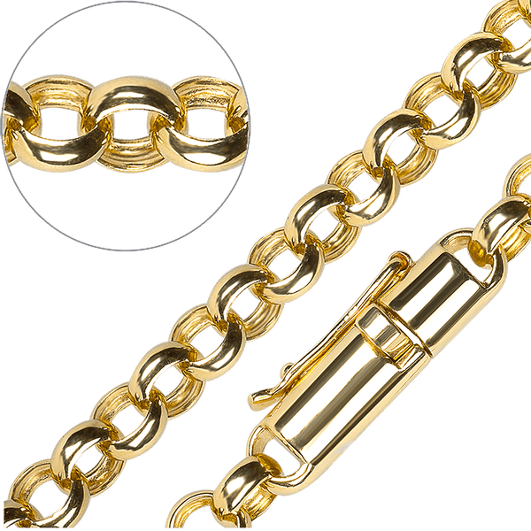 Цепочка Шопард (Ролло) из желтого золота полновесная 032150 детальное изображение ювелирного изделия Полновесные золотые цепочки Цепочка Шопард (Ролло) из желтого золота полновесная 032150 детальное изображение ювелирного изделия Полновесные золотые цепочки