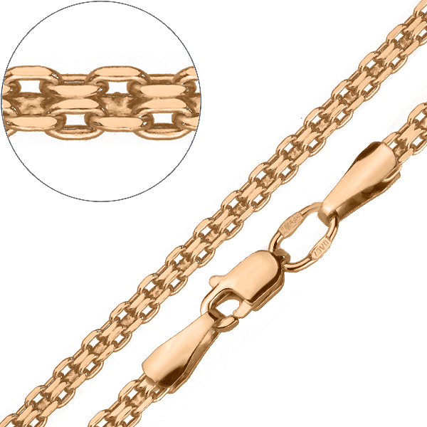 Золотий ланцюг Форбісмарк 14609 детальне зображення ювелірного виробу Золотий ланцюг Форбісмарк 14609 детальне зображення ювелірного виробу