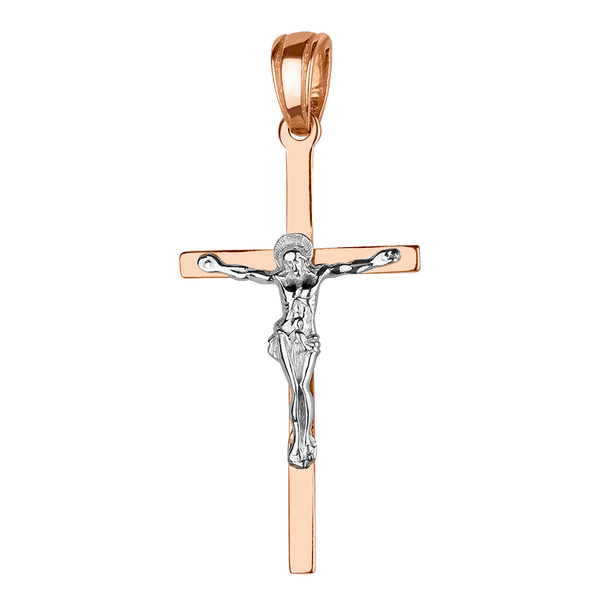 Золотий хрестик 60010 детальне зображення ювелірного виробу Золотий хрестик 60010 детальне зображення ювелірного виробу