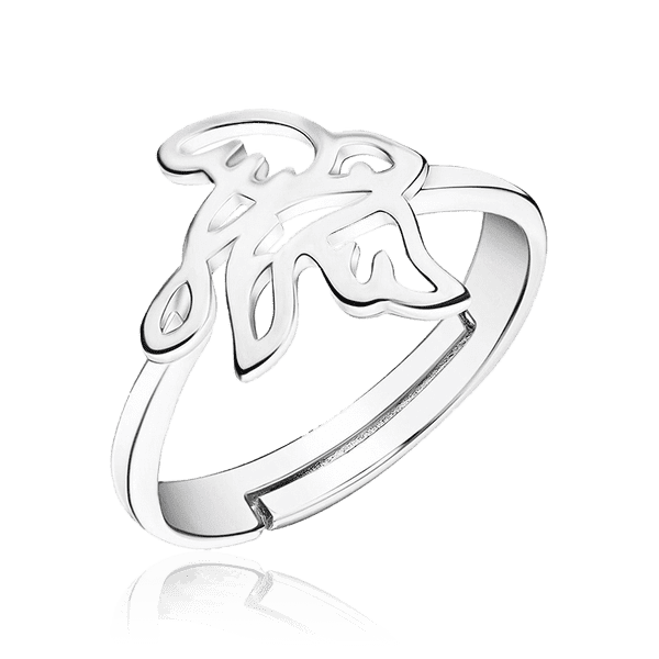 Серебряное кольцо родированное Птицы 035615 детальное изображение ювелирного изделия Серебряные кольца Серебряное кольцо родированное Птицы 035615 детальное изображение ювелирного изделия Серебряные кольца