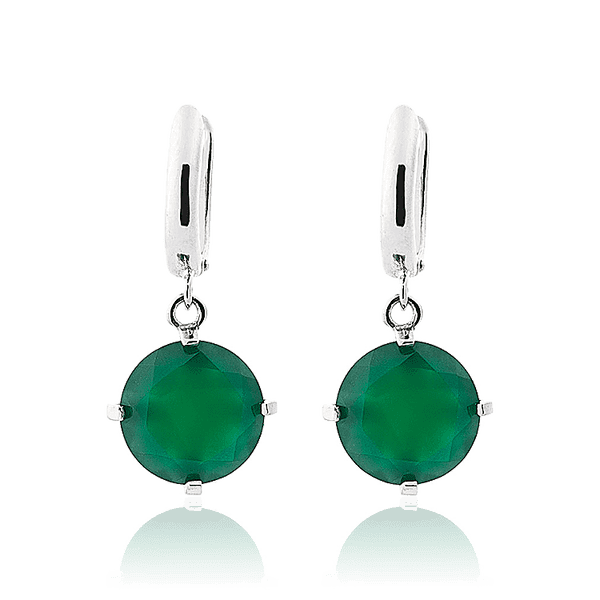 Ювелирные серьги с зеленым ониксом Мэри 033056 детальное изображение ювелирного изделия Золотые серьги с ониксом Ювелирные серьги с зеленым ониксом Мэри 033056 детальное изображение ювелирного изделия Золотые серьги с ониксом