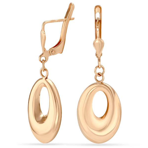 серьги бублики серьги бублики