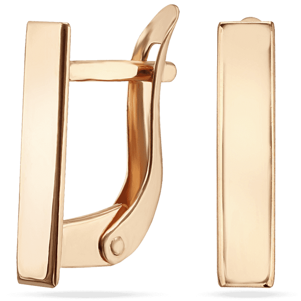 Золотые серьги на каждый день без камней 036787 детальное изображение ювелирного изделия Золотые серьги Золотые серьги на каждый день без камней 036787 детальное изображение ювелирного изделия Золотые серьги