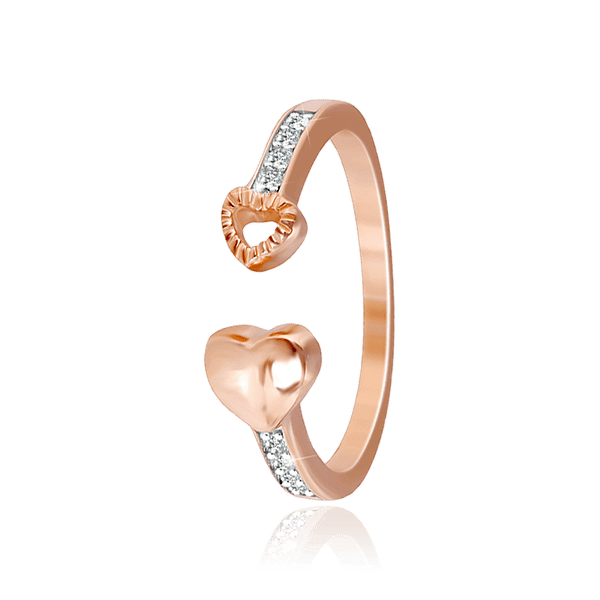 Позолоченое кольцо с фианитами 026434 детальное изображение ювелирного изделия Серебряные кольца Позолоченое кольцо с фианитами 026434 детальное изображение ювелирного изделия Серебряные кольца