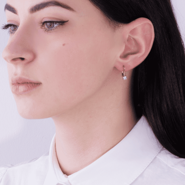 Золотые серьги 21204 фото Золотые серьги 21204 фото