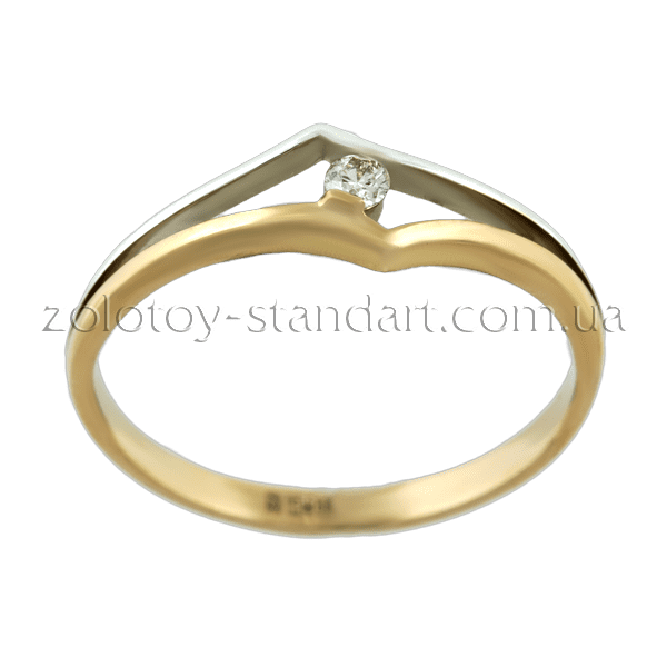 Золотое кольцо с бриллиантом S12147 детальное изображение ювелирного изделия Золотые кольца для помолвки с бриллиантом Золотое кольцо с бриллиантом S12147 детальное изображение ювелирного изделия Золотые кольца для помолвки с бриллиантом