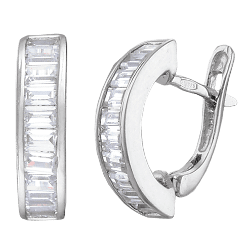 Серебряные серьги С2Ф/005 детальное изображение ювелирного изделия Серебряные серьги с камнями Серебряные серьги С2Ф/005 детальное изображение ювелирного изделия Серебряные серьги с камнями