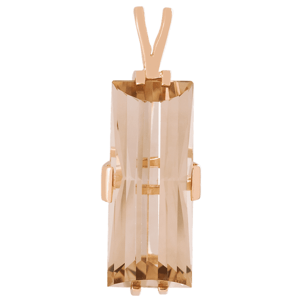 Золотой кулон с раухтопазом 023692 детальное изображение ювелирного изделия Золотые кулоны с раухтопазом Золотой кулон с раухтопазом 023692 детальное изображение ювелирного изделия Золотые кулоны с раухтопазом