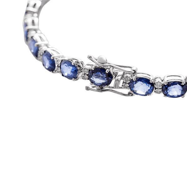 золотой браслет с сапфирами золотой браслет с сапфирами