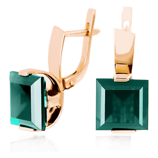 Золотые серьги с кварцем 023561 детальное изображение ювелирного изделия Золотые серьги с кварцем Золотые серьги с кварцем 023561 детальное изображение ювелирного изделия Золотые серьги с кварцем