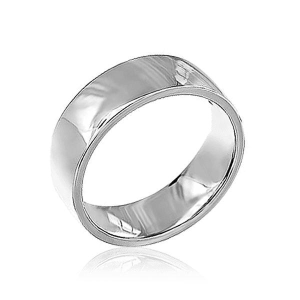 обручальное кольцо американка из белого золота 585 обручальное кольцо американка из белого золота 585