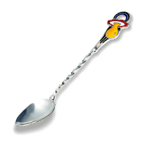 обзорное фото Детская серебряная ложка Пустышка с эмалью 031819 Серебряные детские ложечки обзорное фото Детская серебряная ложка Пустышка с эмалью 031819  Серебряные детские ложечки