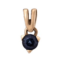 обзорное фото Золотой подвес с сапфиром 3716 Золотые кулоны с сапфиром обзорное фото Золотой подвес с сапфиром 3716  Золотые кулоны с сапфиром