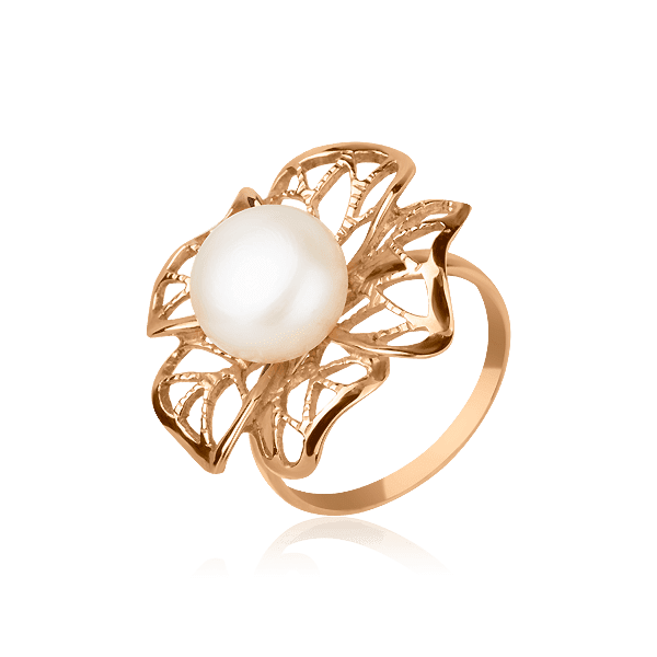 Золотое кольцо с жемчугом Золотое кольцо с жемчугом