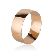 обзорное фото Золотое обручальное кольцо 00j  Классические обручальные кольца из золота