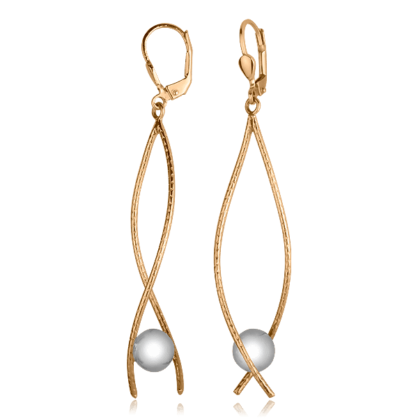 Золотые серьги 80155 детальное изображение ювелирного изделия Золотые серьги подвески Золотые серьги 80155 детальное изображение ювелирного изделия Золотые серьги подвески