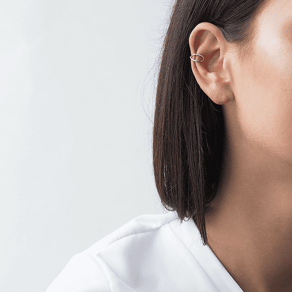 золотая серьга кафа на ухо без прокола золотая серьга кафа на ухо без прокола