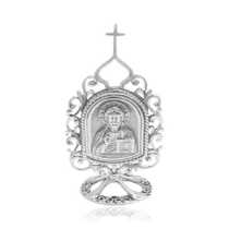 оглядове фото Срібна ікона Спас Нерукотворний 035942