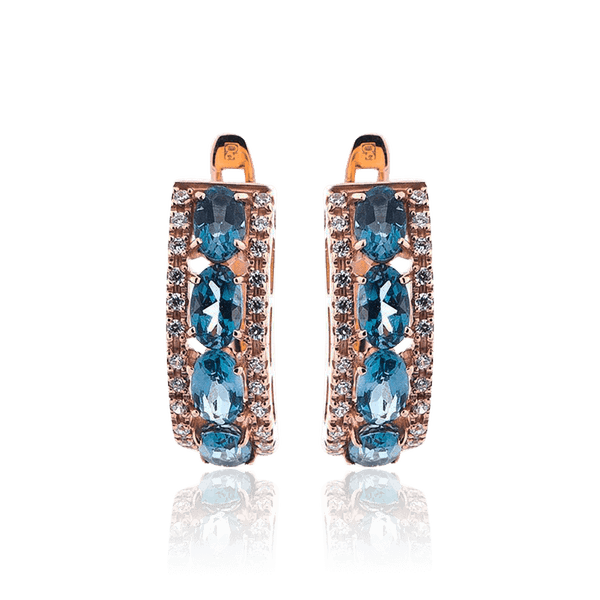 золотые серьги дорожка с топазом Лондон купить золотые серьги дорожка с топазом Лондон купить