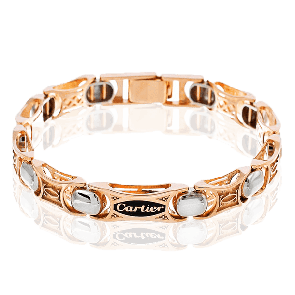 Мужской браслет из золота и эмалью 036819 детальное изображение ювелирного изделия Золотые браслеты Мужской браслет из золота и эмалью 036819 детальное изображение ювелирного изделия Золотые браслеты