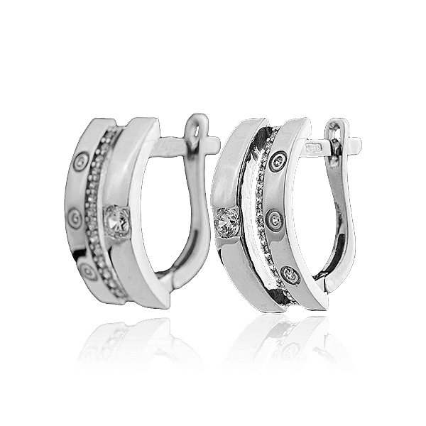 Золотые серьги