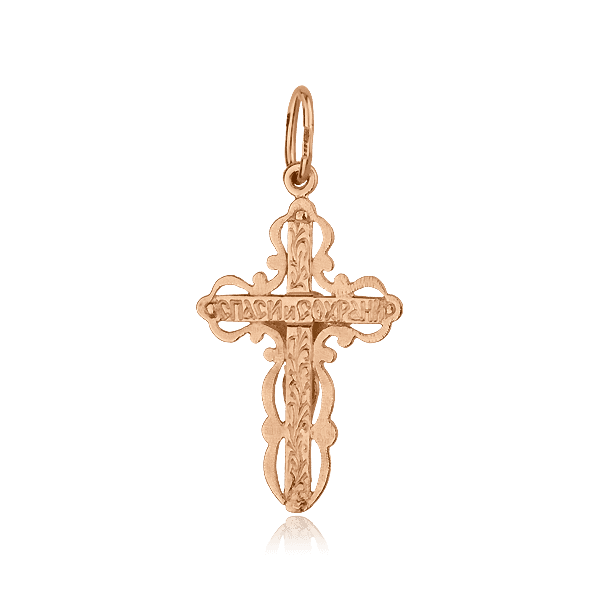 Золотой крестик 1,4,0064 фото Золотой крестик 1,4,0064 фото