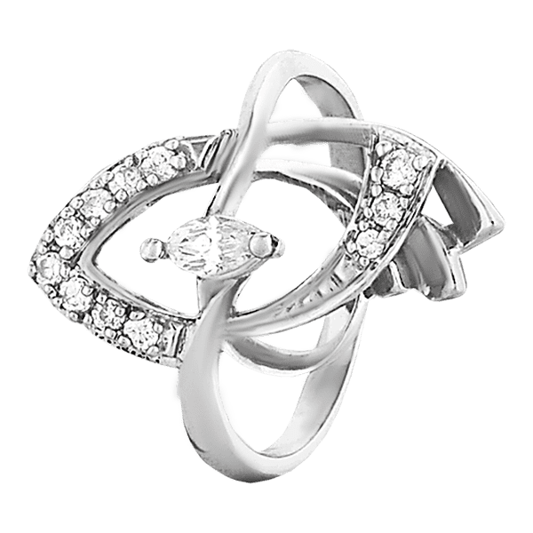 Серебряное кольцо К2Ф/085 детальное изображение ювелирного изделия Серебряные кольца со вставками Серебряное кольцо К2Ф/085 детальное изображение ювелирного изделия Серебряные кольца со вставками