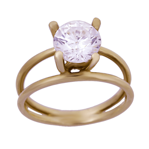 Золотое кольцо с цирконием 1538 детальное изображение ювелирного изделия Золотые кольца с фианитом Золотое кольцо с цирконием 1538 детальное изображение ювелирного изделия Золотые кольца с фианитом