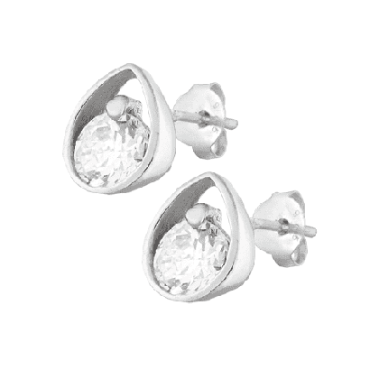 Серебряные серьги С2Ф/483 детальное изображение ювелирного изделия Серебряные серьги с камнями Серебряные серьги С2Ф/483 детальное изображение ювелирного изделия Серебряные серьги с камнями