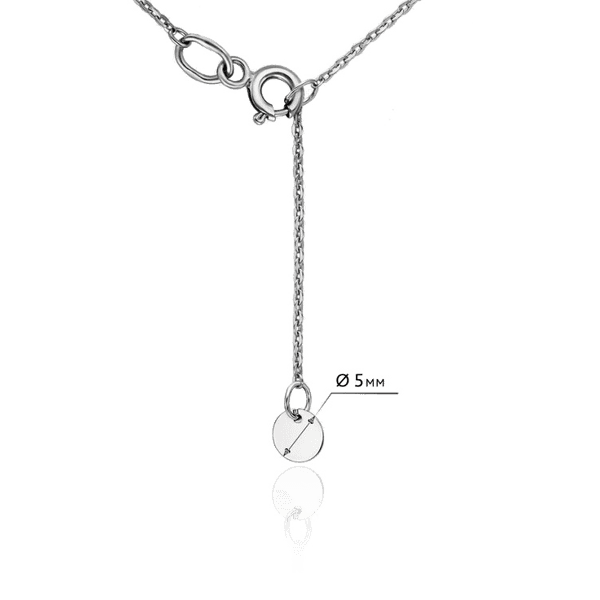 серебряное колье с именем Анна серебряное колье с именем Анна