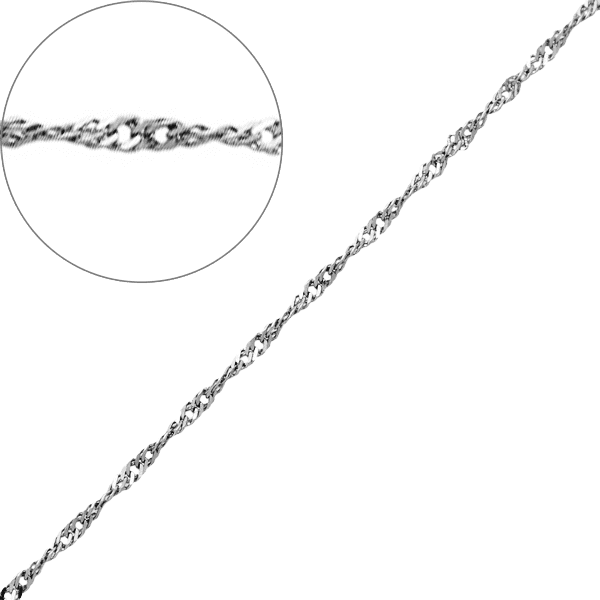 Золотая цепочка Сингапур 303201б детальное изображение ювелирного изделия Сингапур плетение золотых цепочек Золотая цепочка Сингапур 303201б детальное изображение ювелирного изделия Сингапур плетение золотых цепочек