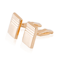 обзорное фото Запонки из желтого золота мужские 033038 Золотые запонки обзорное фото Запонки из желтого золота мужские 033038  Золотые запонки