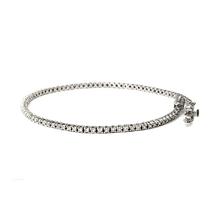 обзорное фото Браслет с бриллиантами в белом золоте 031030 Золотые браслеты с бриллиантом обзорное фото Браслет с бриллиантами в белом золоте 031030  Золотые браслеты с бриллиантом