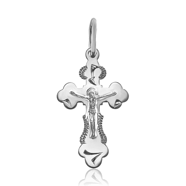 Серебряный маленький крестик с распятием и надписью спаси и сохрани 037344 детальное изображение ювелирного изделия Серебряные подвески крестики Серебряный маленький крестик с распятием и надписью спаси и сохрани 037344 детальное изображение ювелирного изделия Серебряные подвески крестики