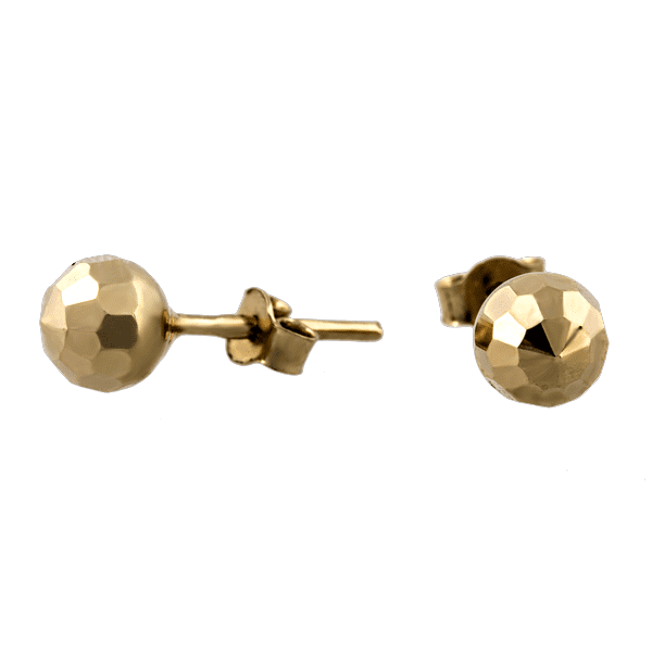 Золоті сережки-гвоздики 102021 детальне зображення ювелірного виробу