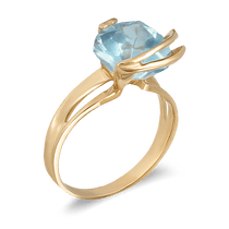 обзорное фото Золотое кольцо с топазом 348101 Золотые кольца с топазом обзорное фото Золотое кольцо с топазом 348101  Золотые кольца с топазом