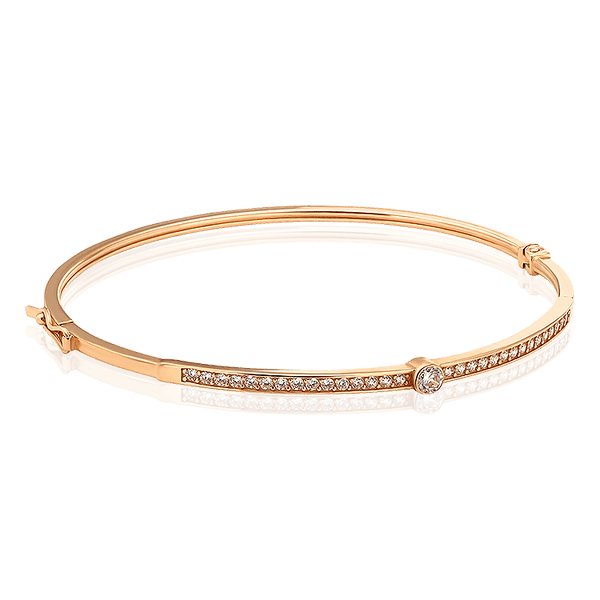 Жесткий золото браслет с камнями 034071 детальное изображение ювелирного изделия Золотые браслеты Жесткий золото браслет с камнями 034071 детальное изображение ювелирного изделия Золотые браслеты