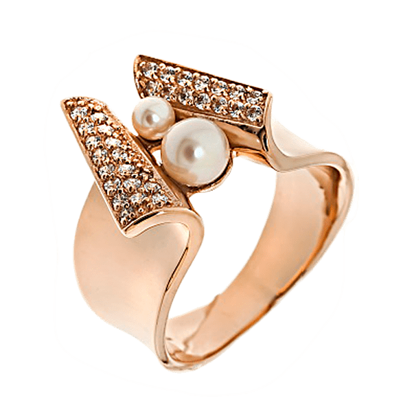 Кольцо с жемчугом 320780 детальное изображение ювелирного изделия Золотые кольца с жемчугом Кольцо с жемчугом 320780 детальное изображение ювелирного изделия Золотые кольца с жемчугом