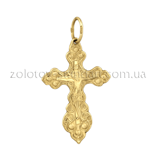 Золотой крестик 200036 детальное изображение ювелирного изделия Золотые крестики Золотой крестик 200036 детальное изображение ювелирного изделия Золотые крестики