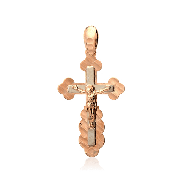 Золотой крестик с Распятием 028737 детальное изображение ювелирного изделия Золотые крестики православные Золотой крестик с Распятием 028737 детальное изображение ювелирного изделия Золотые крестики православные