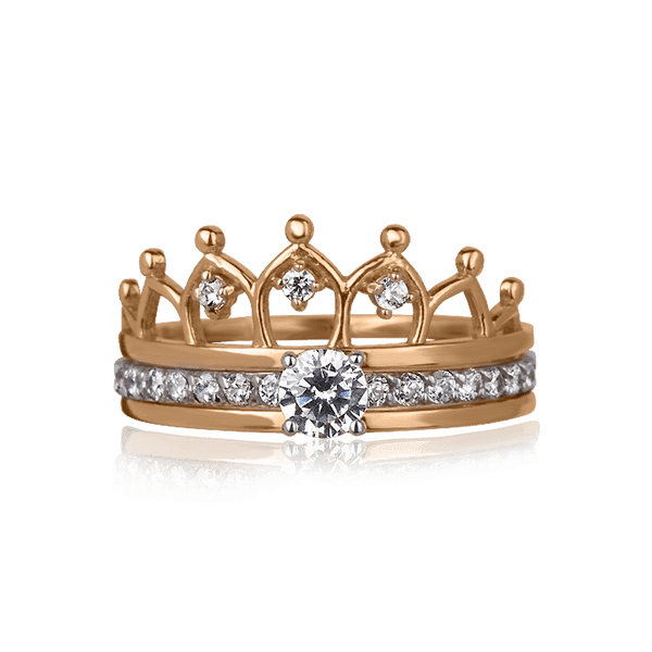 Золотое кольцо Корона  Золотое кольцо Корона