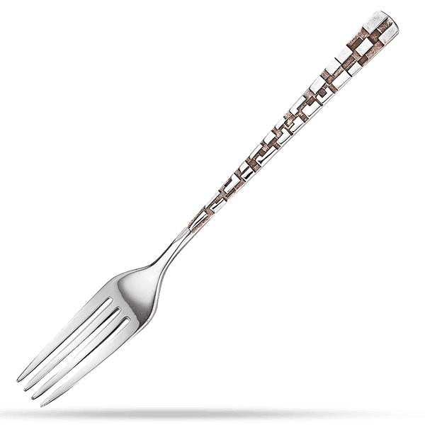 Вилка из серебра 925 пробы Шахматы 026583 детальное изображение ювелирного изделия Серебряные вилки