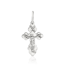 оглядове фото Православний хрестик срібний 037406