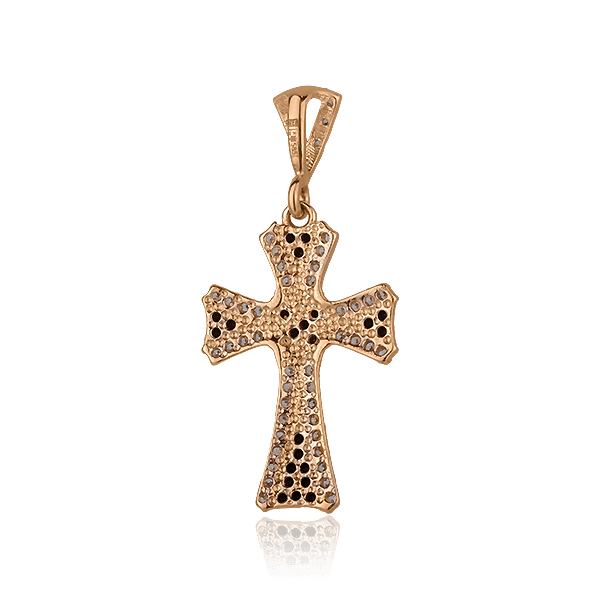 Купить декоративный крестик из золота Купить декоративный крестик из золота