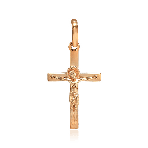 Золотой крестик 028794 детальное изображение ювелирного изделия Крестики мужские Золотой крестик 028794 детальное изображение ювелирного изделия Крестики мужские