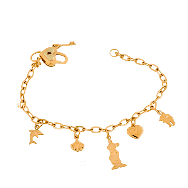 Золотой браслет Якорное 820043 детальное изображение ювелирного изделия Браслет золотой якорный