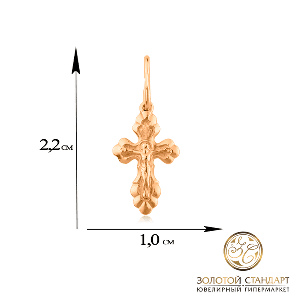 Детский крестик размер Детский крестик размер