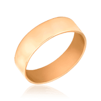 обзорное фото Золотое обручальное кольцо Американка 035157  Золотые кольца